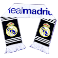 Miniatyrbillede 1 af 6: Mub- Fans Real Madrid Liverpool Miami Bibs Halstørklæder Fodbold Fans Efterår Og Vinter Heja Hånd Vink Halstørklæde G Real Madrid black and white