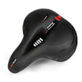 Miniatyrbilde 1 av 4: ROCKBROS Sykkelsete Komfortabel Gel Sete Menn Kvinner Ergonomisk Bred Sykkelsete Myk Minneskum MTB Landeveissykkel 26 * 22cm Pustende Vanntett