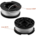 Miniatyrbillede 4 af 5: 6-pak A6481 A6485 spoler til Black Decker plæneklippere