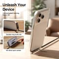 Miniatyrbild 5 av 5: Charging Cable with Stand, 2 x 240W Fast Charging Type-C to Type-C Data Cables