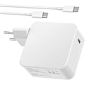 Miniatyrbillede 1 af 5: Oplader til Mac Book 2016 2017 2018 2019 2020 Pro 61W USB C Strømadapter[GP]