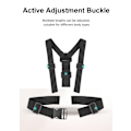 Miniatyrbilde 4 av 10: Brystmonteringsseleholder for Gopro Mobiltelefon A