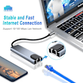 Pikkukuva 5 / 5: USB-C Hub Multiport -sovitin, 5-in-1 USB-C -telakointiasema 4K HDMI:llä