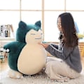 Miniatyrbillede 1 af 3: Pokémon Snorlax plysdukke (50 cm) - Perfekt