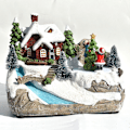 Miniatyrbild 3 av 5: Julbyhus, LED-belyst vinterjulby