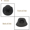 Miniatyrbilde 4 av 5: Retro Rodeo Vill Vestlig Cowboyhatt - Western Cowboyhatt - Menn
