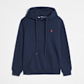 Miniatyrbillede 1 af 3: PoloRalphLauren Oversized Ensfarvet Trøje til Mænd - Herre Rundhals Langærmet Casual Hættetrøje Let Løstsiddende Trøje E E 2XL