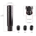 Miniatyrbillede 2 af 8: Gear Knob Gear Shift Head SORT black
