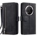 Læderpung telefoncover til Honor Magic7 Lite 5G & X9c 5G[GPA] Black