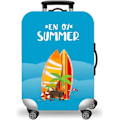 Miniatyrbild 1 av 4: Resväska Skydd Bagage Väska Skydd Passar för 18-32 Tums Resväskor Strand Surfning Beach surfing M