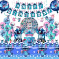 Jordbærtema Gratulerer med dagen festutstyr dekorasjon 17 Blue Stitch