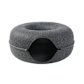 Miniatyrbillede 1 af 10: Kattetunnel Donut MØRKGRÅ Dark grey