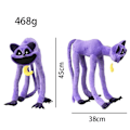 Miniatyrbillede 1 af 2: 45cm Smilende Critters Plys Kat Nap Dag Blød Udstoppede Dukke Legetøj Børne Gave Pale purple - 45cm