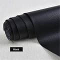 Self-Adhesive Leather Patch for Repair black black 50X137