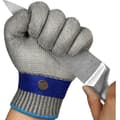Cut Resistant Gloves Level 9 Stainless Steel Wire Mesh Cut Gloves (XL), by DEBUNS