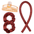 Miniatyrbild 1 av 10: Värmefri locktång pannband Lazy Curler Set 08 8