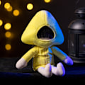 Pikkukuva 3 / 5: 2 KPL Little Nightmares 2 Pehmolelut Six ja Mono，Little Nightmares Täytetyt Eläimet，-Xin
