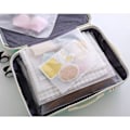 Miniatyrbilde 3 av 5: Glidelåsplastposer for klær 35 stk Frostmatte Gjenlukkbare poser Plast Zip-Lock Seal Klærposer for skoleutflukt Gjenbrukbare Reiser Vanntette