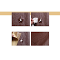 Miniatyrbild 5 av 6: Självhäftande läderreparation läderreparationsband läder laga beige beige 20*120 cm 1 stk