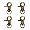 Miniatyrbild 5 av 5: 1/2/3/5 4 st Zinklegering Hummerlås Vridbara Trigger Clips Brons 30mm Bronze 30mm 1Set