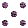 Pikkukuva 2 / 5: 1/2/3/5 1150 kpl DIY-helmihelmiä kauniiden korujen valmistukseen Syvä violetti Deep purple 5PCS