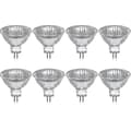 8-pack GU5.3 MR16 35W 12V dimbara varmvita halogenlampor[GPA]