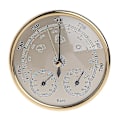 Miniatyrbild 1 av 4: 3 i 1 Väggmonterad Hushållsbarometer Termometer Hygrometer Väderstation Hängtryck Hpa-mätare Luftväderinstrument