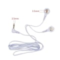 Pikkukuva 2 / 7: 4 kpl 2-suuntaiset koneelliset hierontalaite-liittimet kaapelielektrodit TENS-langat 4PCS