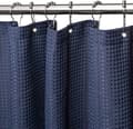 Duschdraperi 180×180/180×200 cm - Mögelresistent Duschdraperi | Extra Tåligt Vattentätt Material blå 200 cm blue 200