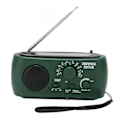 Miniatyrbild 3 av 10: Handvevsradio Portabel Praktisk LED-ficklampa Utomhus Multi Band AM/FM/SW Solar Handvevs Väderradio - W