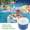 Miniatyrbillede 2 af 8: 30x Pool Skimmerstrømper, Genanvendeligt Filter til Hår, Blade og Pollen, Nedgravede Pools