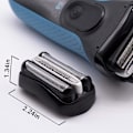 Miniatyrbillede 4 af 8: 32B S3 udskiftningshoveder kompatible med Braun Series 3, elektriske barbermaskiner