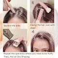 Miniatyrbillede 8 af 8: Hårrod Fluffy Clips Pandehår Styling Frisør Hårnåle random color 5pcs
