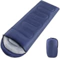 Sovepose til voksne, Simpel sovepose til voksne til 3 sæsoner, Letvægt til camping og vandring[GP] Navy Blue