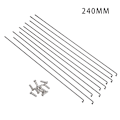 Pikkukuva 1 / 10: 10 kpl Pyörän Säteet Maastopyörä Tiepyörä 240MM 240MM