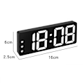 Miniatyrbillede 4 af 5: Stort digitalt bordur med stort display, store tal, let at bruge, 12/24 timer til lager, garage, stue