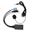 Miniatyrbillede 7 af 8: Bluetooth 5.0 AUX IN-kabel 3,5 mm stik ISO 8Pin 7 607 897 093 Håndfri mikrofonerstatning til Bora til Blaupunkt 0.1