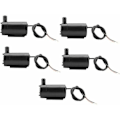 Miniatyrbillede 1 af 5: 5 stk Mini Vandpumpe, 3W 220V DC 3V-5V Plast Døvbar Pumpe til Fiskedam Springvand Akvarium