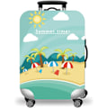 Miniatyrbilde 1 av 5: Reisekofferbeskytter Bagasjeveske Beskyttelse Passer for 18-32 Tommers Reisekoffer Strand Beach L