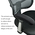 Miniatyrbilde 5 av 5: 1 Par/2 Stk. Polyester Avtakbar Slitesterk Maskinvaskbar Kontorstol Armlene...