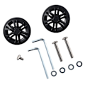 Miniatyrbilde 1 av 10: Reservehjul til koffert Bytt ut hjul 53,5X11,5MM 53.5x11.5mm