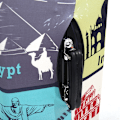 Miniatyrbillede 5 af 8: Rejsebeskyttelsescover med dyreprint - Støvtæt kuffertovertræk Zebra Zebra L
