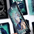 Pikkukuva 3 / 5: Noitaväen tuttu runollinen ennustuskorttipakka 24 korttia indie tarotkortti runot runokortit eläinennustuskortti eläintarotkortti viikinkirunat