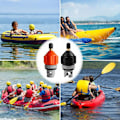 Miniatyrbillede 5 af 5: 2stSUP-pumpadapter Luftpumpomvandlare Paddle Board Pump Oppustelig B