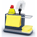 Miniatyrbilde 3 av 5: Oppvaskhjelper - Oppbevaring for vask, holder for svamp, skrape, børste, oppvaskmiddel, ...