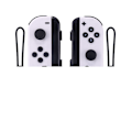 Pikkukuva 1 / 2: Nintendo Switch -ohjain Joycon langaton Bluetooth-peli ohjain kaukosäädin herätystoiminnolla ja kaulanauhalla, tukee kuntorengasta [GP] white