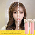 Miniatyrbillede 5 af 8: Hårrod Fluffy Clips Pandehår Styling Frisør Hårnåle random color 5pcs
