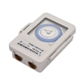 Miniatyrbild 4 av 5: 24-timmars mekanisk timer 15 minuters Timer IP53 Skyddsklass med batteri T...