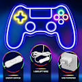 Miniatyrbild 5 av 5: Gaming LED Neon Skylt för Rumsinredning, Kontroll Väggkonst för Tonårspojkar Sovrum[GPA]
