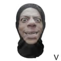 Ansiktsmaske for opptreden, 3D-helmaske, balaklava Speed/1pc
